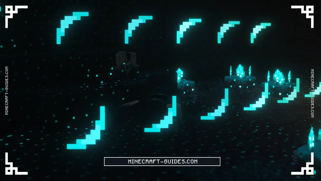 The Sonorous Staff from the Deeper and Darker mod firing a sonic boom across the Otherside
