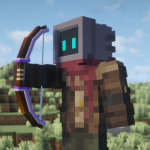 A player holding a Mythic Bow, the Ranged weapon a Hunter casts with in Craft to Exile 2
