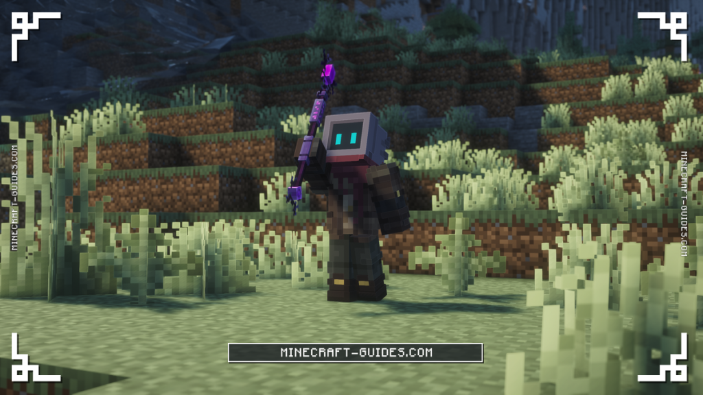 A player raising a Mythic Staff, a Mage weapon in Craft to Exile 2