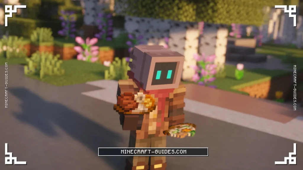 Close-up of the player holding Steak and Potatoes and Vegetable Noodles