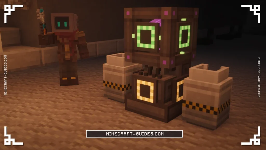 A Chemical Infuser between a Hydrogen tank and a Chlorine tank with an Energy Cube on top in Mekanism