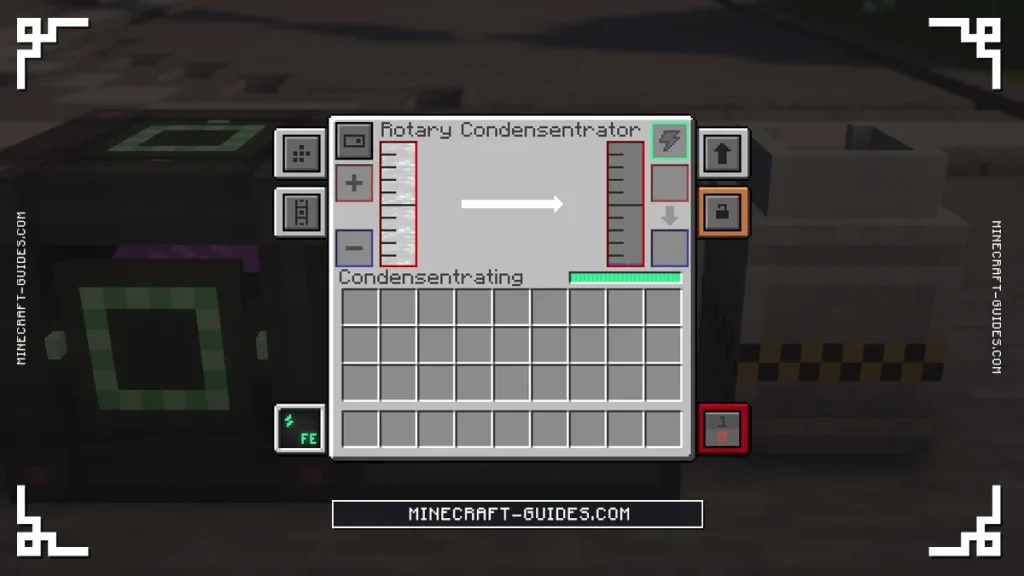 The Mekanism Rotary Condensentrator screen condensentrating Water Vapor into Water