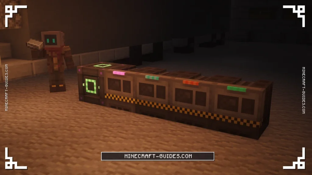 Ultimate, Elite, Advanced and Basic Smelting Factories side by side inside a lantern-lit Mekanism hangar