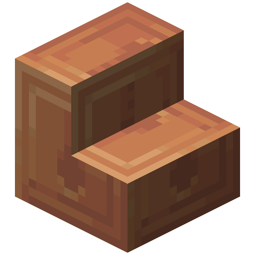 Chiseled Mars Stone Stairs