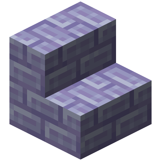 Glacio Stone Brick Stairs