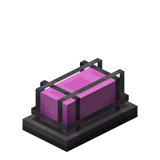 Magenta Industrial Lamp