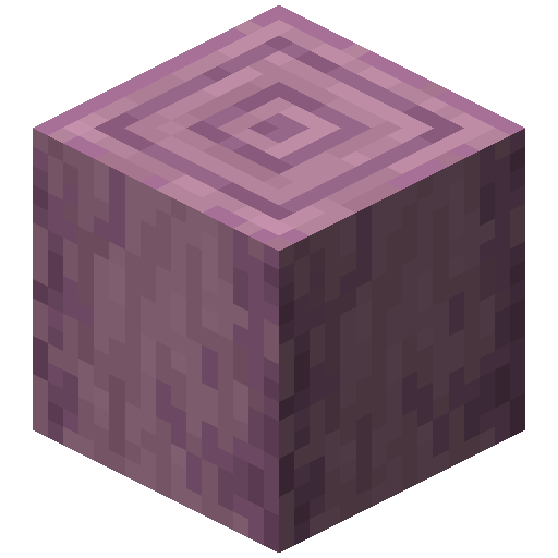 Stripped Glacian Log