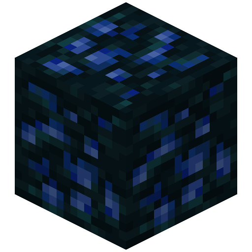 Sculk Stone Lapis Lazuli Ore