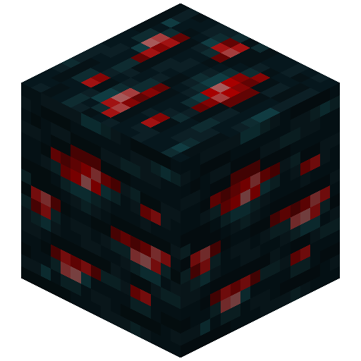 Sculk Stone Redstone Ore