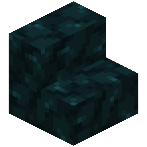 Smooth Sculk Stone Stairs