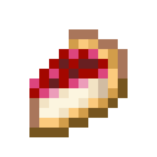 Slice of Sweet Berry Cheesecake