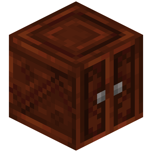 Dark Cherry Cabinet