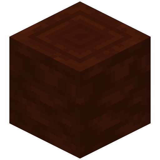 Stripped Dark Cherry Log